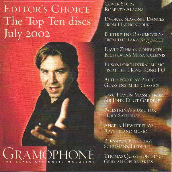 CD РАЗНЫЕ - Выбор редактора Gramophone: Июль 20 GCD0702 Gramophone Maga 2002 UK Классика Б/У
CD РАЗНЫЕ - Выбор редактора Gramophone: Июль 20 GCD0702 Gramophone Maga 2002 UK Классика Б/У