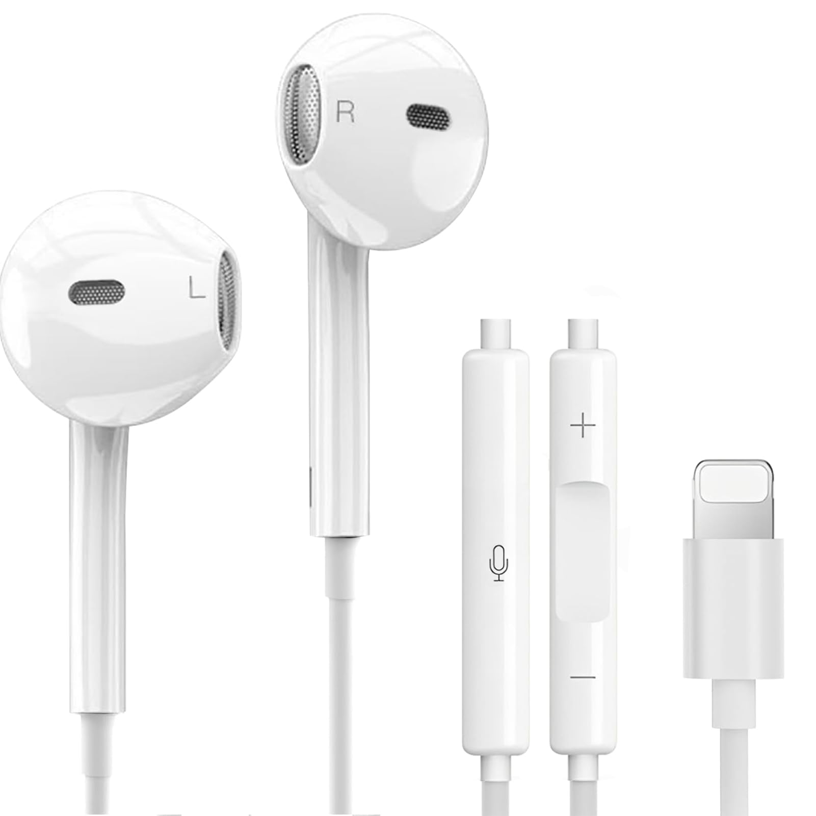 Проводные наушники для iPhone, сертифицированные в 2025 году, новые, оригинальные, проводные наушники Lightning HiFi, чистый звук, проводные наушники с iPhone, удобные, без шума, пульт дистанционного управления
Проводные наушники для iPhone, сертифицированные в 2025 году, новые, оригинальные, проводные наушники Lightning HiFi, чистый звук, проводные наушники с iPhone, удобные, без шума, пульт дистанционного управления