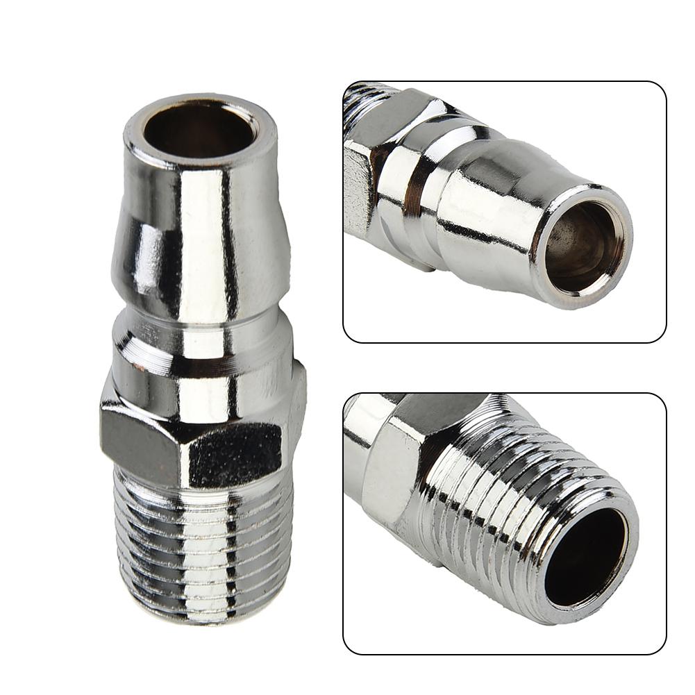 NITTO Male Thread Adapter Coupling Male Coupler Silver
NITTO Male Thread Adapter Coupling Male Coupler Silver