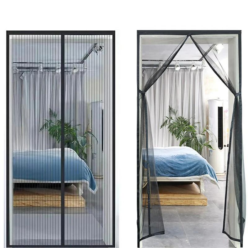 100x210cm Magnetic Screen Door Mesh Summer Mosquito Net Curtain with 9 Pairs Of Magnetic Buckle Black
100x210cm Magnetic Screen Door Mesh Summer Mosquito Net Curtain with 9 Pairs Of Magnetic Buckle Black