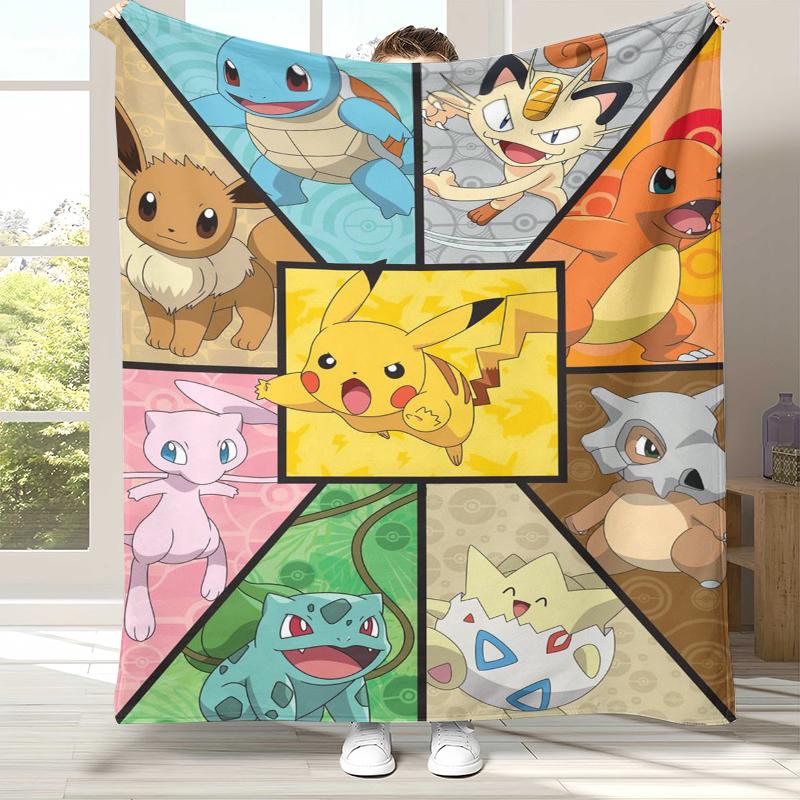 Kawaii Pokemon Pikachu Cartoon Flannel Blanket,Ultra Soft Warm Plush Throw for Home Bedroom Bed Sofa Cover Office Camping gift 75x90cm
Kawaii Pokemon Pikachu Cartoon Flannel Blanket,Ultra Soft Warm Plush Throw for Home Bedroom Bed Sofa Cover Office Camping gift 75x90cm