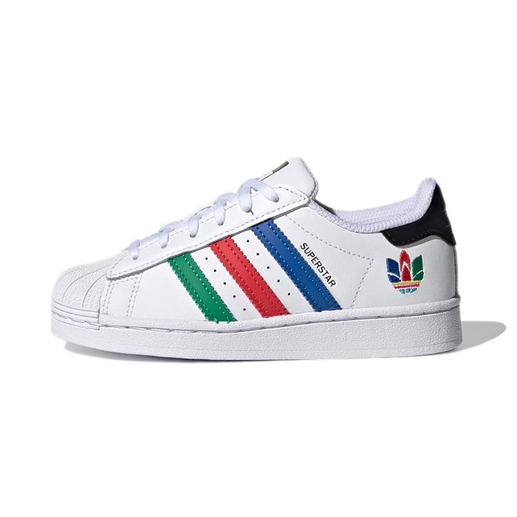 Adidas Originals SUPERSTAR Abrasion Resistant Low top Kids Skateboarding Shoes White Children Aged 3 7 Years Old FW5238 31.5
Adidas Originals SUPERSTAR Abrasion Resistant Low top Kids Skateboarding Shoes White Children Aged 3 7 Years Old FW5238 31.5