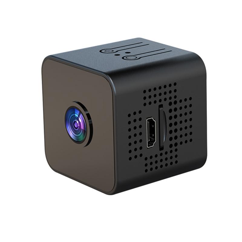 Міні IP-камера WiFi Спортивна камера HD 1080P Бездротова охоронна камера Вбудована батарея Нічне бачення Розумний дім Мікрокамера чорний
Міні IP-камера WiFi Спортивна камера HD 1080P Бездротова охоронна камера Вбудована батарея Нічне бачення Розумний дім Мікрокамера чорний