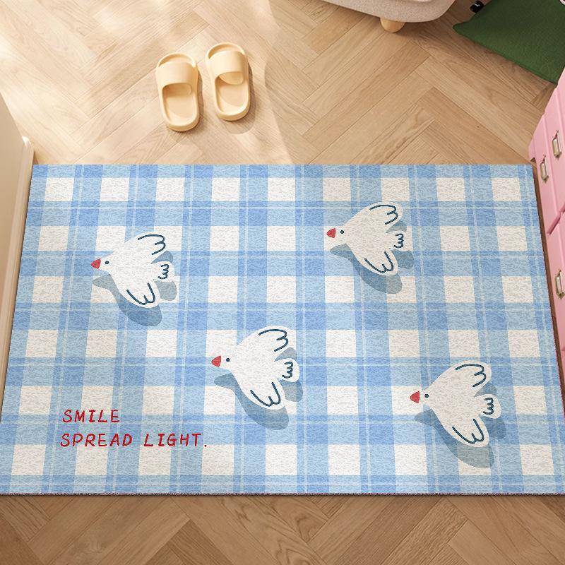 Checkered Pattern Carpet Blue White Rug HEAL WITH TIME Mat Door Mat for Entryway Home Decoration Fresh Style Welcome Mat 40X60CM
Checkered Pattern Carpet Blue White Rug HEAL WITH TIME Mat Door Mat for Entryway Home Decoration Fresh Style Welcome Mat 40X60CM