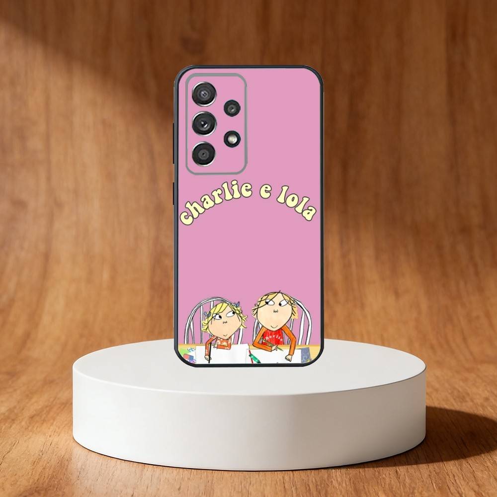 C-Charlie and L-Lola Cute Phone Case For Samsung S25,S24,S21,S22,S23,S30,Ultra,S20,Plus,Fe,Note,10,9,5G Black Cover Samsung S25Plus
C-Charlie and L-Lola Cute Phone Case For Samsung S25,S24,S21,S22,S23,S30,Ultra,S20,Plus,Fe,Note,10,9,5G Black Cover Samsung S25Plus