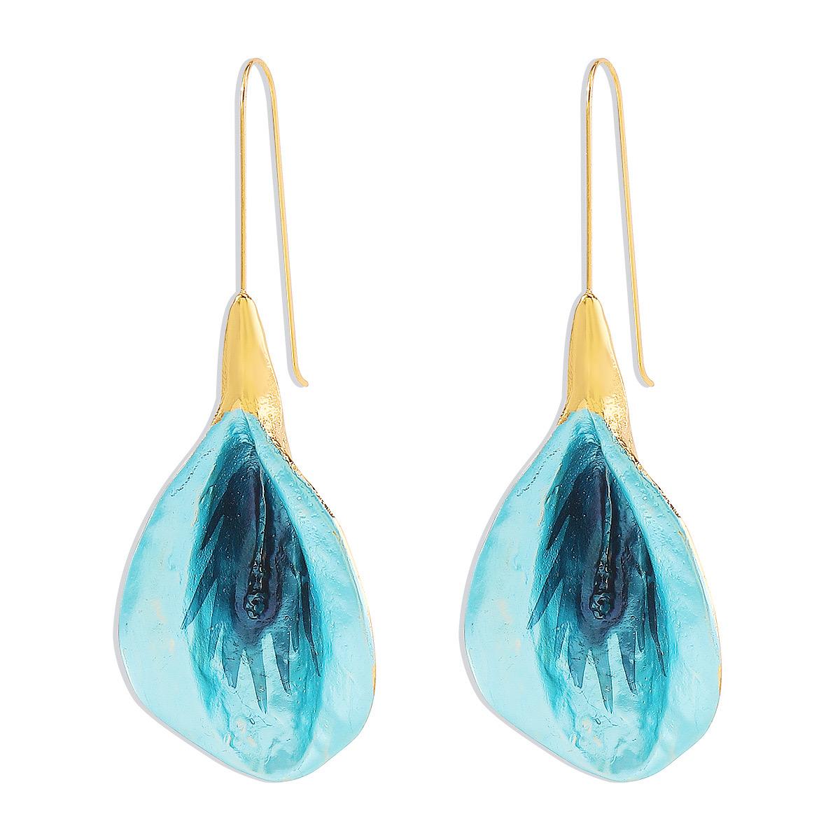 European And American Fashion Personality Colorful Flower Long Earrings Holiday Style Dripping Oil Women s Accessories
European And American Fashion Personality Colorful Flower Long Earrings Holiday Style Dripping Oil Women s Accessories