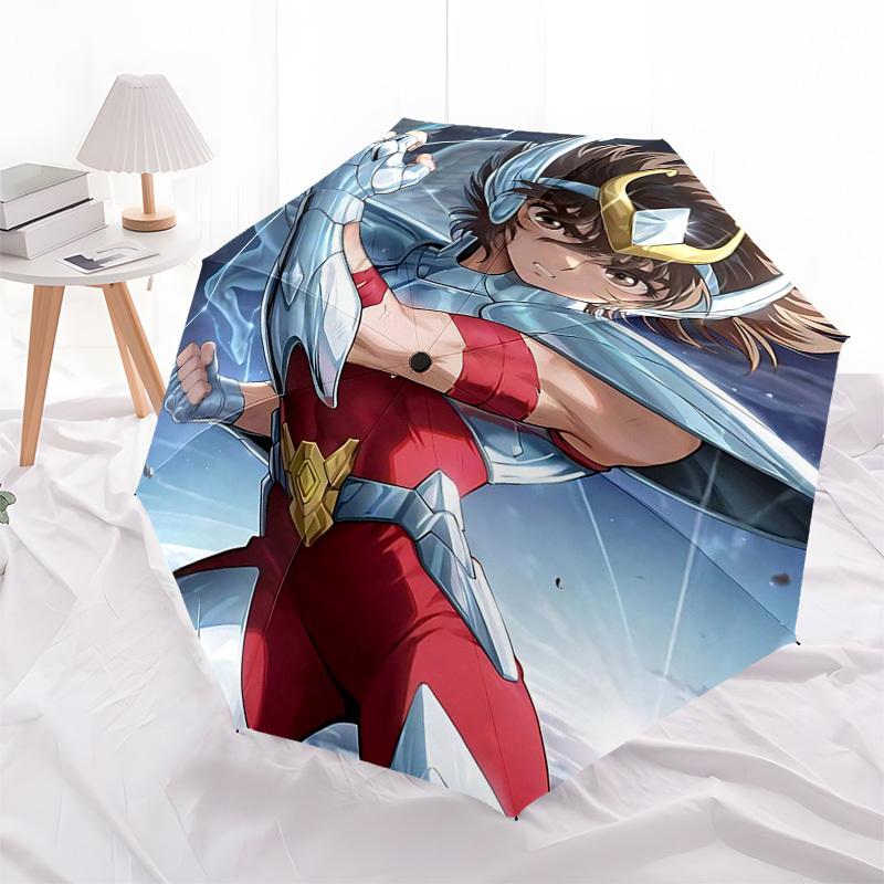 1pc Saint Seiya Thunderbolt Auto Open Umbrella, Portable 3-Fold Design, 8-Bone Iron Frame Outdoor Umbrella, Perfect Gift for Fans, Travelers, Daily Us
1pc Saint Seiya Thunderbolt Auto Open Umbrella, Portable 3-Fold Design, 8-Bone Iron Frame Outdoor Umbrella, Perfect Gift for Fans, Travelers, Daily Us