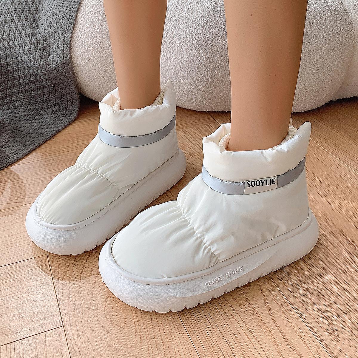 Модные водонепроницаемые ботильоны из мягкого плюша женские зимние на толстой подошве нескользящие сноубутсы женские пуховые удобные сохраняющие тепло хлопковые ботинки88 38-39 белый
Модные водонепроницаемые ботильоны из мягкого плюша женские зимние на толстой подошве нескользящие сноубутсы женские пуховые удобные сохраняющие тепло хлопковые ботинки88 38-39 белый