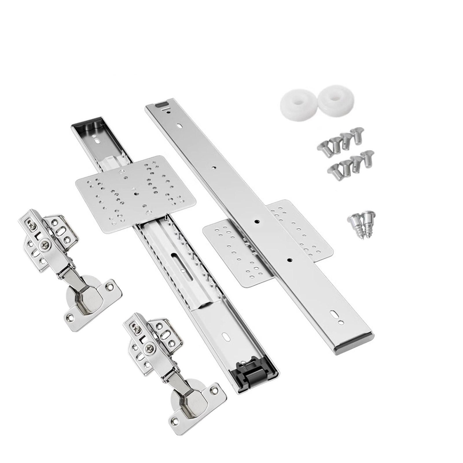 Плавные и Бесшумные Складные Скрытые Дверные Направляющие Раздвижной Механизм Дверцы Шкафа для Кухонных Шкафов и Хранения в Гостиной A
Плавные и Бесшумные Складные Скрытые Дверные Направляющие Раздвижной Механизм Дверцы Шкафа для Кухонных Шкафов и Хранения в Гостиной A