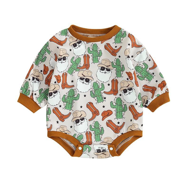 Baby Rompers Autumn Long Sleeve Newborn Boys Girls Sweatshirt Jumpsuits Winter Christmas Print Outfits Baby Wear 3-6M
Baby Rompers Autumn Long Sleeve Newborn Boys Girls Sweatshirt Jumpsuits Winter Christmas Print Outfits Baby Wear 3-6M