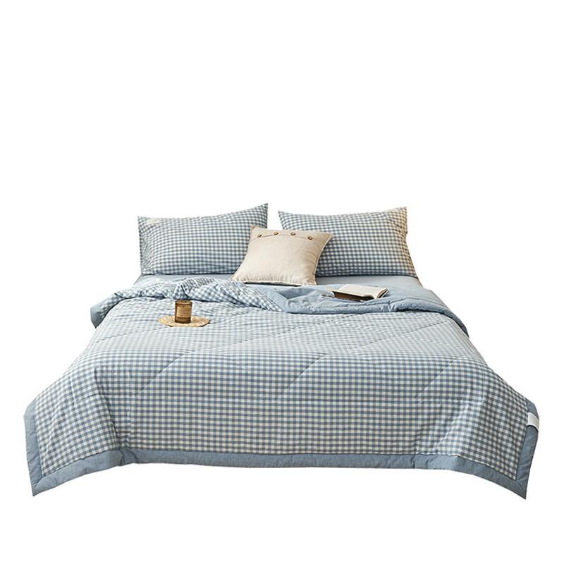 Japanese Plaid Cotton Antibacterial Summer Quilt
Japanese Plaid Cotton Antibacterial Summer Quilt
