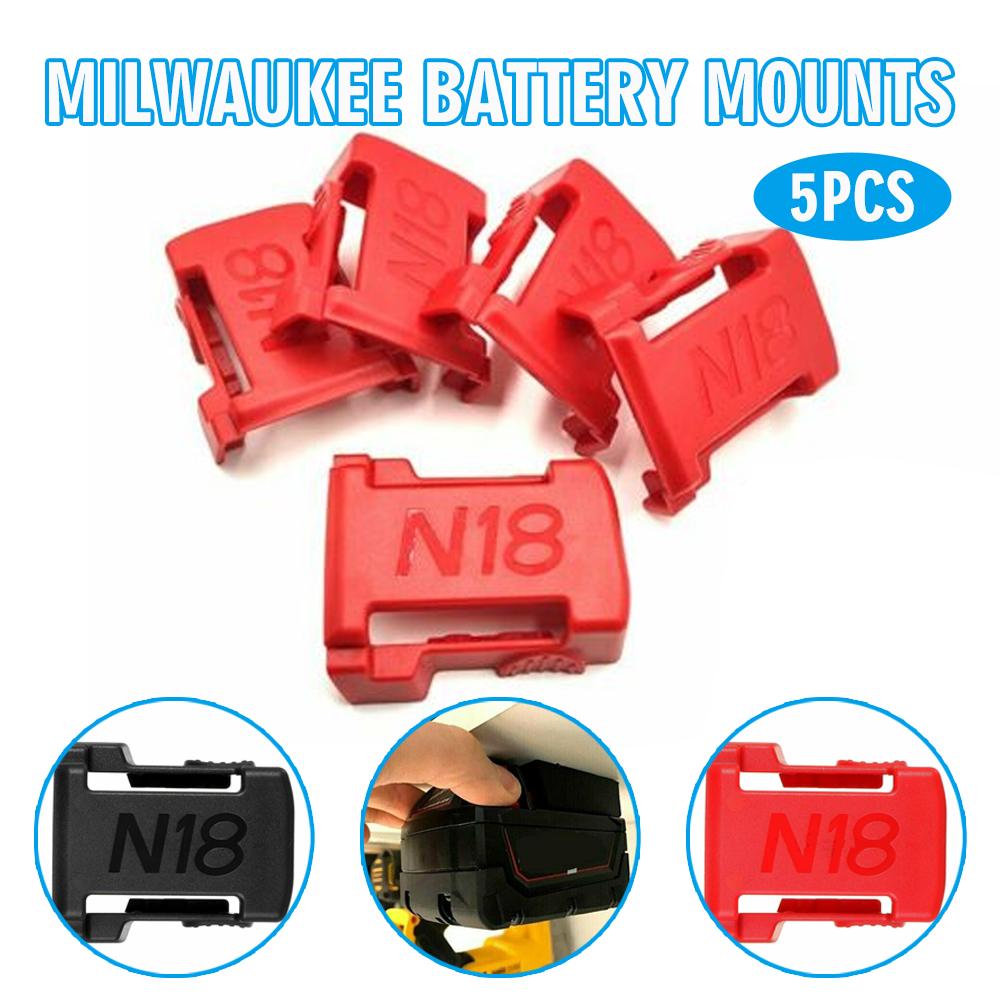 PDTO 5 шт. крепления для батарей для MILWAUKEE M18 18 В, держатель для хранения, полка, подставка, слот
PDTO 5 шт. крепления для батарей для MILWAUKEE M18 18 В, держатель для хранения, полка, подставка, слот