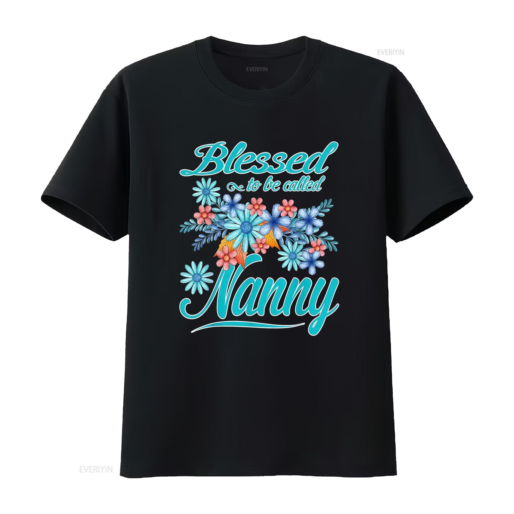 Blessed To Be Called Nanny Floral Print T Shirt Perfect Mothers Day vintage Washed Casual designer clothes Unisex Stretched 4XL
Blessed To Be Called Nanny Floral Print T Shirt Perfect Mothers Day vintage Washed Casual designer clothes Unisex Stretched 4XL