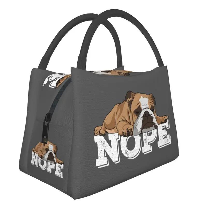English Bulldog Nope Lunch Boxes for British Pet Dog Lover Thermal Cooler Food Insulated Lunch Bag Travel Work Pinic Container 28x17x16CM бежевий
English Bulldog Nope Lunch Boxes for British Pet Dog Lover Thermal Cooler Food Insulated Lunch Bag Travel Work Pinic Container 28x17x16CM бежевий