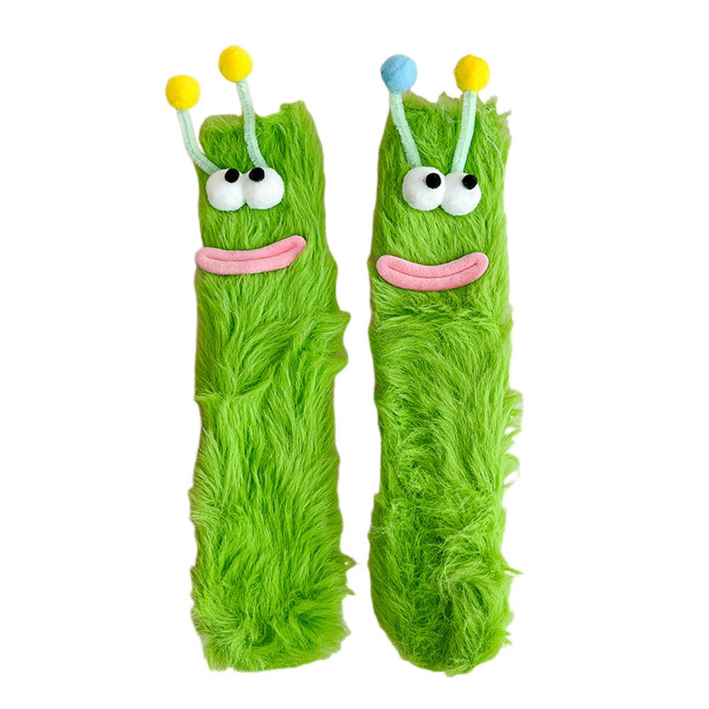 1 Pair Cartoon Socks Funny Expression Decoration Animal Big Eyes Thick Fuzzy Plush Warmth Retention Fall Winter Floor Socks Holi One Size зелений
1 Pair Cartoon Socks Funny Expression Decoration Animal Big Eyes Thick Fuzzy Plush Warmth Retention Fall Winter Floor Socks Holi One Size зелений