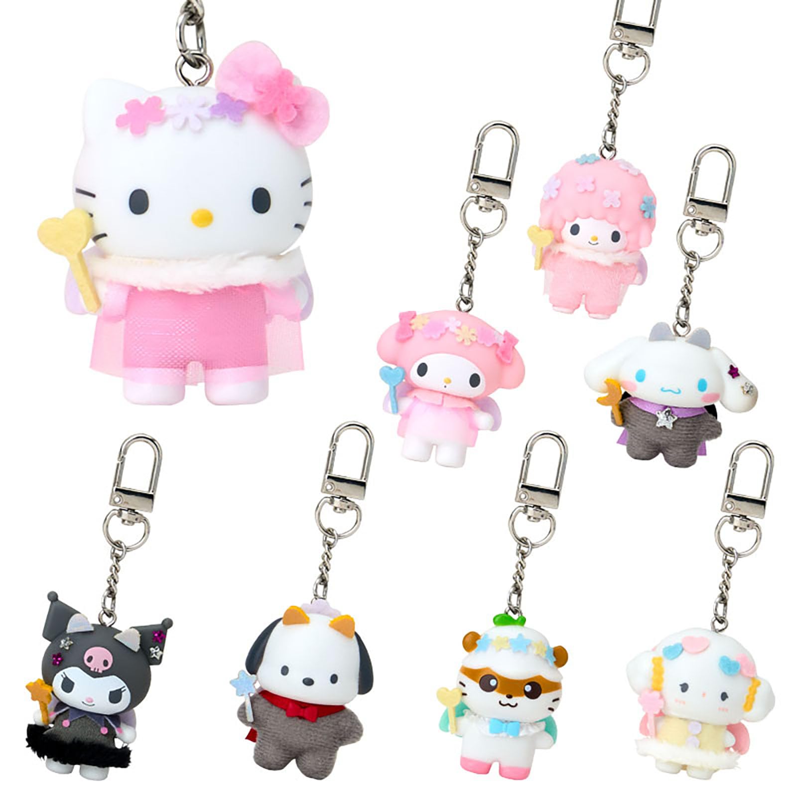 Sanrio Secret Keychain Angel and Little Devil Series 2nd Sanrio Characters Steel Recommended for ages 3 and up 425150 (Chibitomo Edition) PVC, розовый
Sanrio Secret Keychain Angel and Little Devil Series 2nd Sanrio Characters Steel Recommended for ages 3 and up 425150 (Chibitomo Edition) PVC, розовый