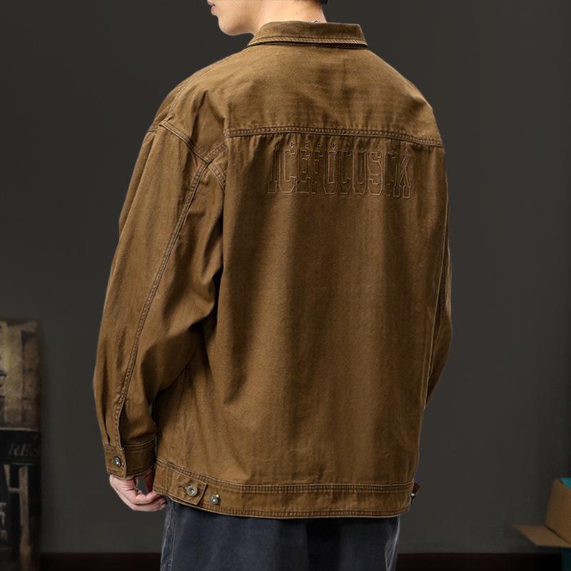 Men s American Retro Denim Jacket - Trendy Spring/Autumn 2025 Workwear, Plus Size Available 2XL (160-180 jin)
Men s American Retro Denim Jacket - Trendy Spring/Autumn 2025 Workwear, Plus Size Available 2XL (160-180 jin)