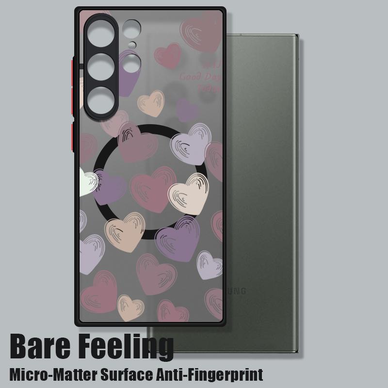 Simple Solid Color Love Hearts Pattern Magnetic Case For Samsung S24 Ultra S23 S22 S21 S20 FE for Magsafe Wireless Charge Shockproof Clear Phone Cover Samsung S24 чёрный
Simple Solid Color Love Hearts Pattern Magnetic Case For Samsung S24 Ultra S23 S22 S21 S20 FE for Magsafe Wireless Charge Shockproof Clear Phone Cover Samsung S24 чёрный
