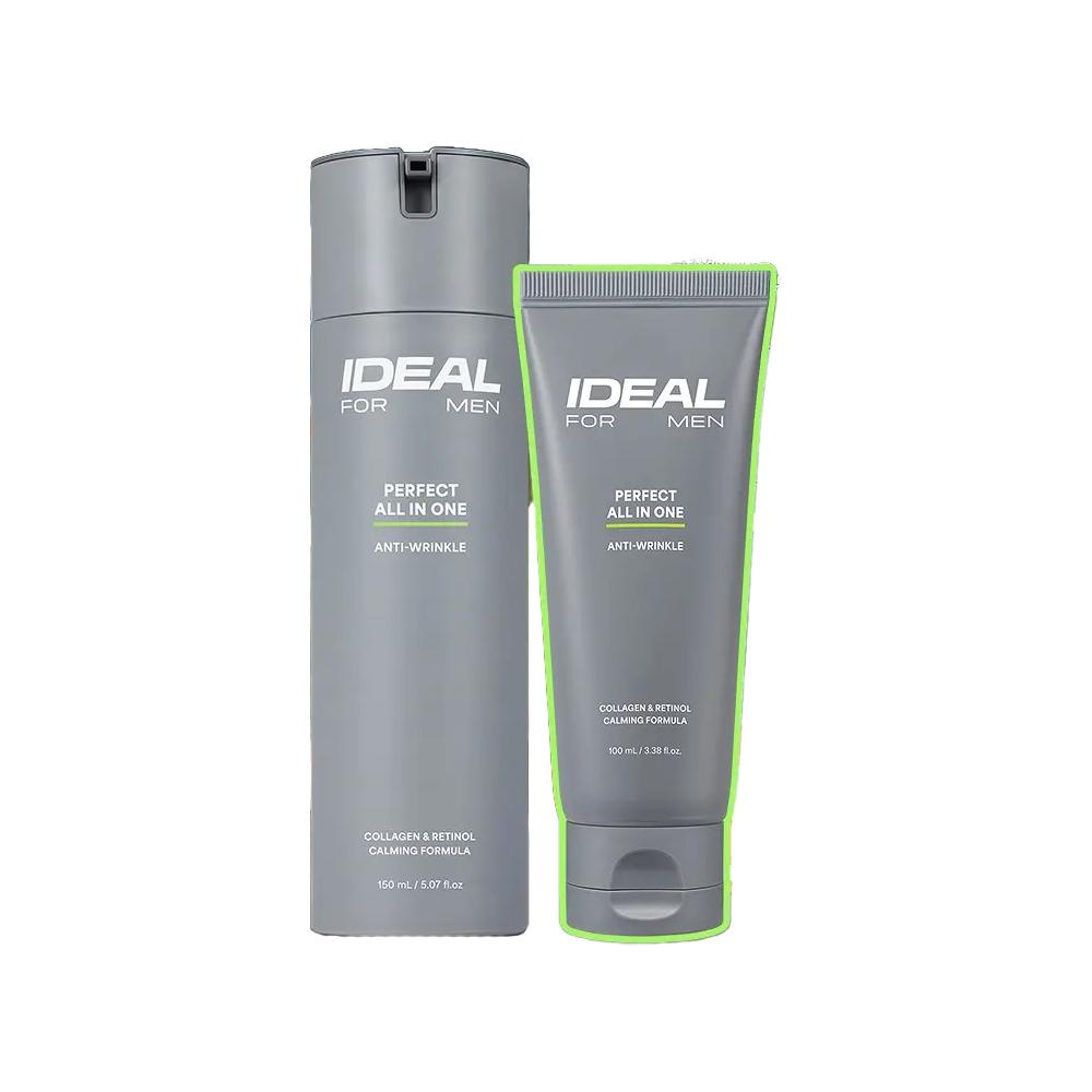 IDEAL FOR MEN Perfect All-In-One Hydrating Anti-Aging Lotion Set 150ml + 100ml
IDEAL FOR MEN Perfect All-In-One Hydrating Anti-Aging Lotion Set 150ml + 100ml