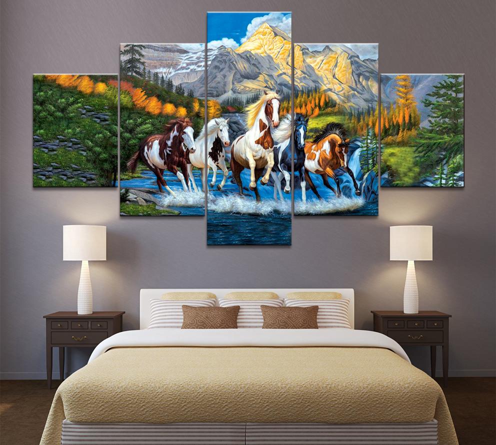 Домашний декор с принтом, современный холст для гостиной, HD-изображения, 5 панелей, холст, лошадь, бегущий пейзаж, модульная картина, настенный пост без рамки 20x35cm*2 20x45cm*2 20x55cm*1
Домашний декор с принтом, современный холст для гостиной, HD-изображения, 5 панелей, холст, лошадь, бегущий пейзаж, модульная картина, настенный пост без рамки 20x35cm*2 20x45cm*2 20x55cm*1