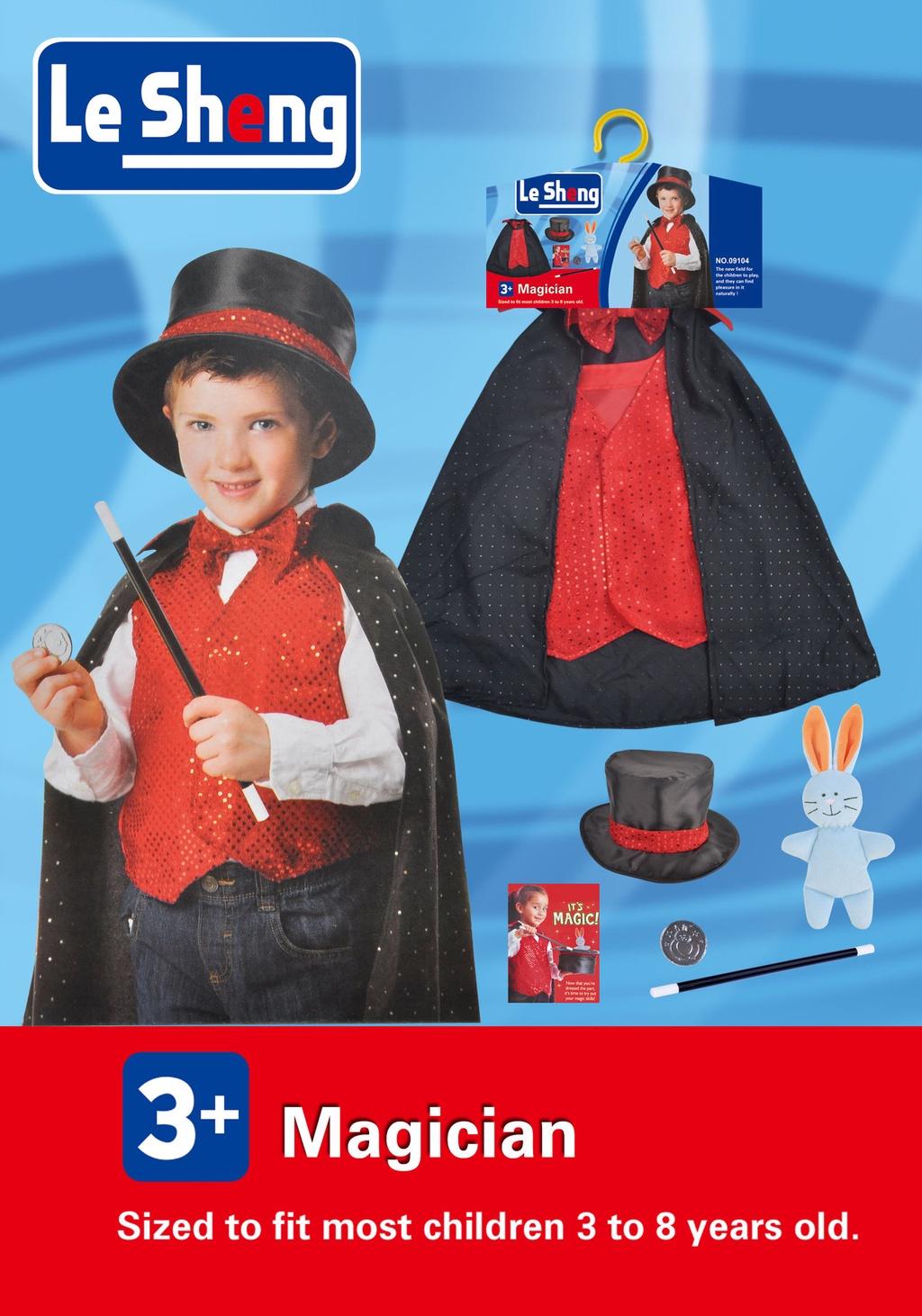 Kids Magic Show Outfit Role-playing Clothes For Boys And Girls Ideal For Dress-up Games
Kids Magic Show Outfit Role-playing Clothes For Boys And Girls Ideal For Dress-up Games