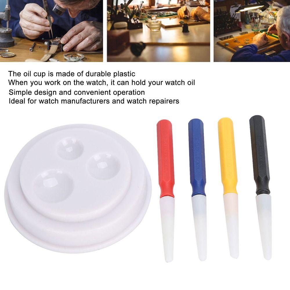 Durable Repair Tool Wristwatch Oil Dip Tool Oil Cup Watch Oiler Watch Lubricator
Durable Repair Tool Wristwatch Oil Dip Tool Oil Cup Watch Oiler Watch Lubricator