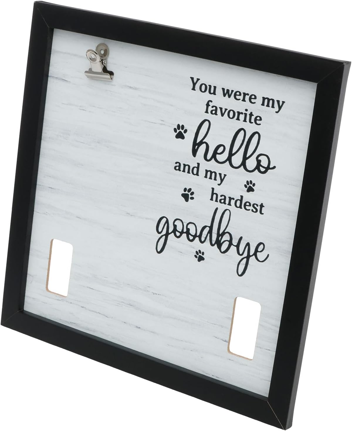 Dog Collar Memorial Picture Frame with Paw Print, Loss of Dog Sympathy Gift, Pet Bereavement Photo Frame for Dog Cat
Dog Collar Memorial Picture Frame with Paw Print, Loss of Dog Sympathy Gift, Pet Bereavement Photo Frame for Dog Cat
