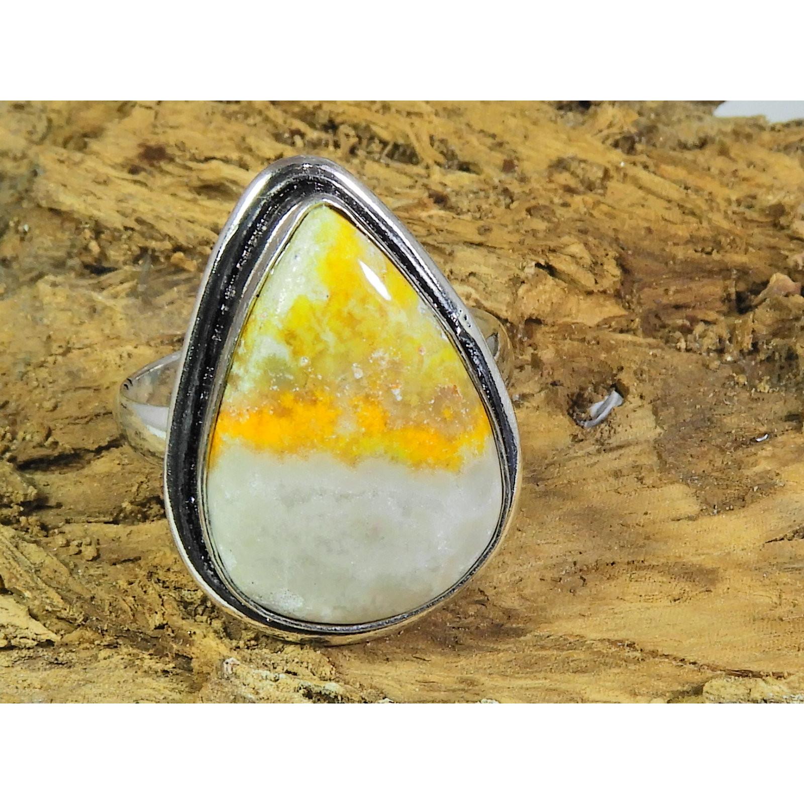 Natural BumbleBee Jasper Gemstone 925 Solid Sterling Silver Ring Size US-8.5 PG-145
Natural BumbleBee Jasper Gemstone 925 Solid Sterling Silver Ring Size US-8.5 PG-145