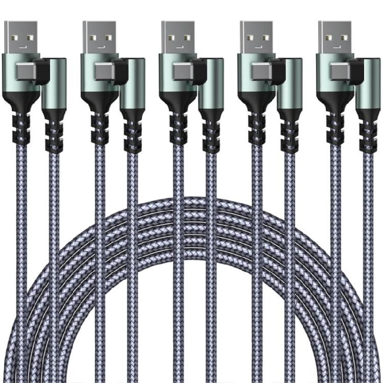 Practical Flexible USB Type C Fast Charge Cord 2Meters Angled Connectors Suitable for Smartphones Switches Power Delivery серый
Practical Flexible USB Type C Fast Charge Cord 2Meters Angled Connectors Suitable for Smartphones Switches Power Delivery серый