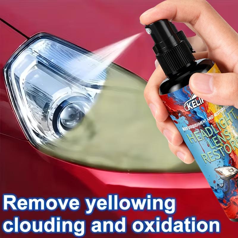Headlight Restoration Kit - All-in-One Scratch & Oxidation Remover, UV Resistant Clear Coat Polish, Chemical-Based Formula with 100ml
Headlight Restoration Kit - All-in-One Scratch & Oxidation Remover, UV Resistant Clear Coat Polish, Chemical-Based Formula with 100ml