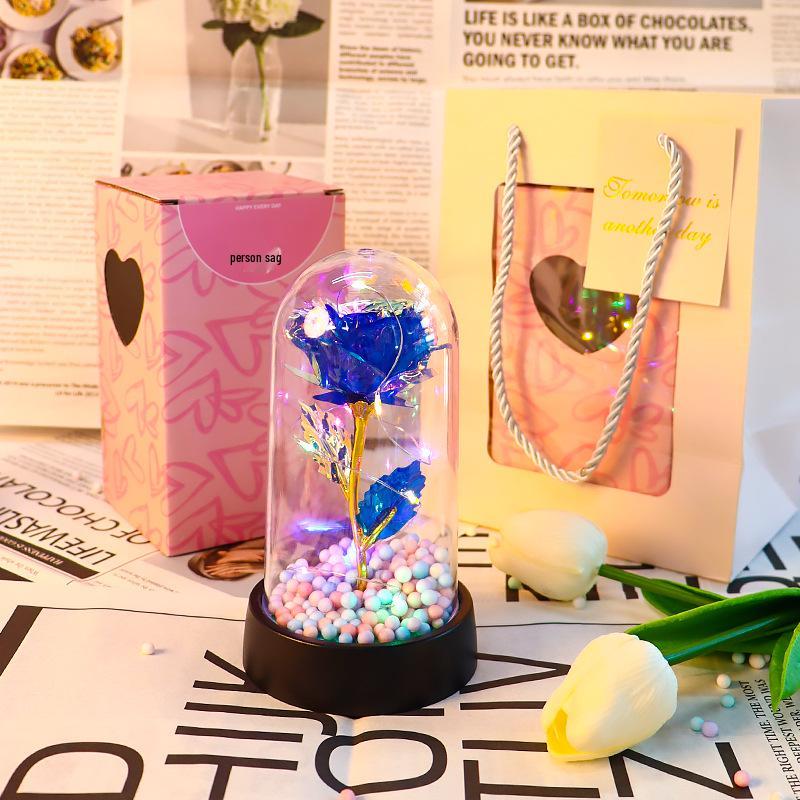 Eternal Flower Snow Globe Night Light with Acrylic Cover - Luminous Gift for Girlfriend on Valentine s Day and New Year Without Gift Bag
Eternal Flower Snow Globe Night Light with Acrylic Cover - Luminous Gift for Girlfriend on Valentine s Day and New Year Without Gift Bag