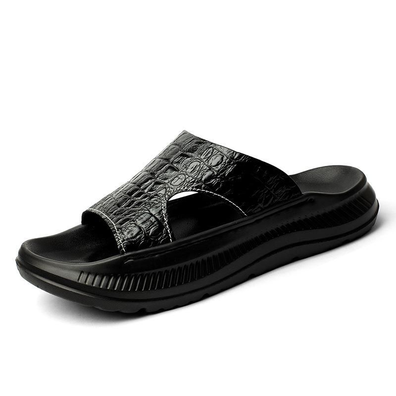 9901 Men S Shoes One-Word Slippers Cool Slippers Summer Embossed Leather Surface Outdoor Sports Leisure Beach Open-Toed Sandals Tide 44 чорний
9901 Men S Shoes One-Word Slippers Cool Slippers Summer Embossed Leather Surface Outdoor Sports Leisure Beach Open-Toed Sandals Tide 44 чорний