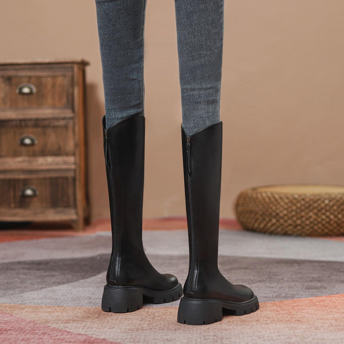 Skinny v-mouth boots for women, small 2025 platform knight boots, new brown but knee-high boots 40
Skinny v-mouth boots for women, small 2025 platform knight boots, new brown but knee-high boots 40