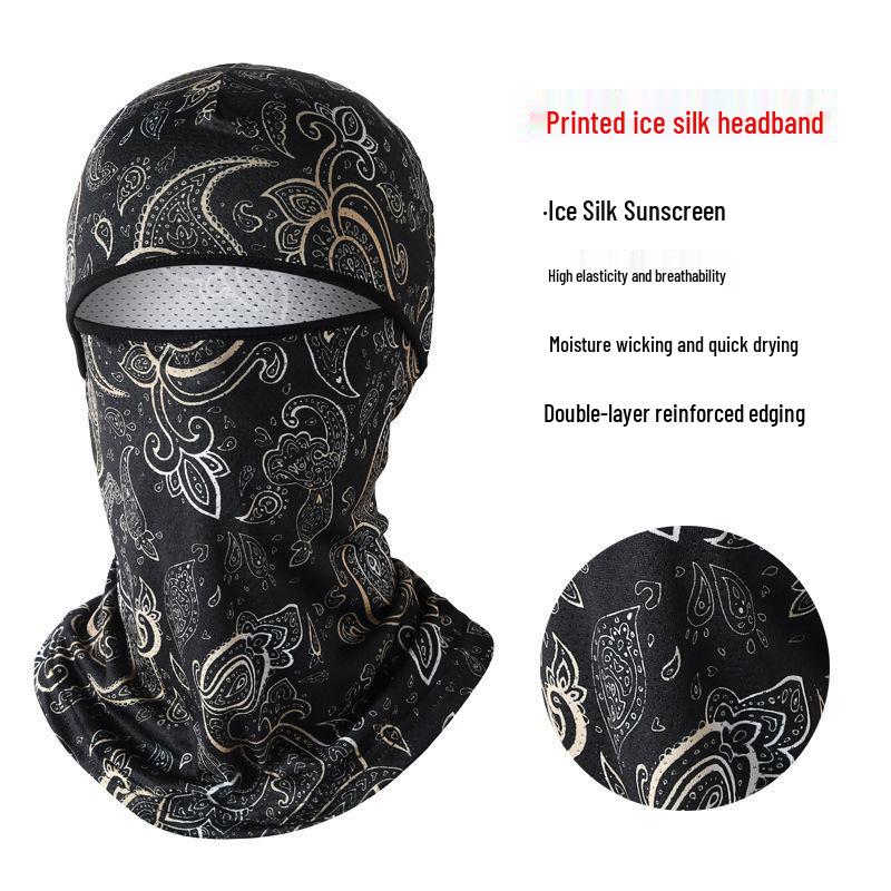 Ice Silk Sun Protection Face Mask: Full-Cover Neck Gaiter for Outdoor Activities One Size
Ice Silk Sun Protection Face Mask: Full-Cover Neck Gaiter for Outdoor Activities One Size