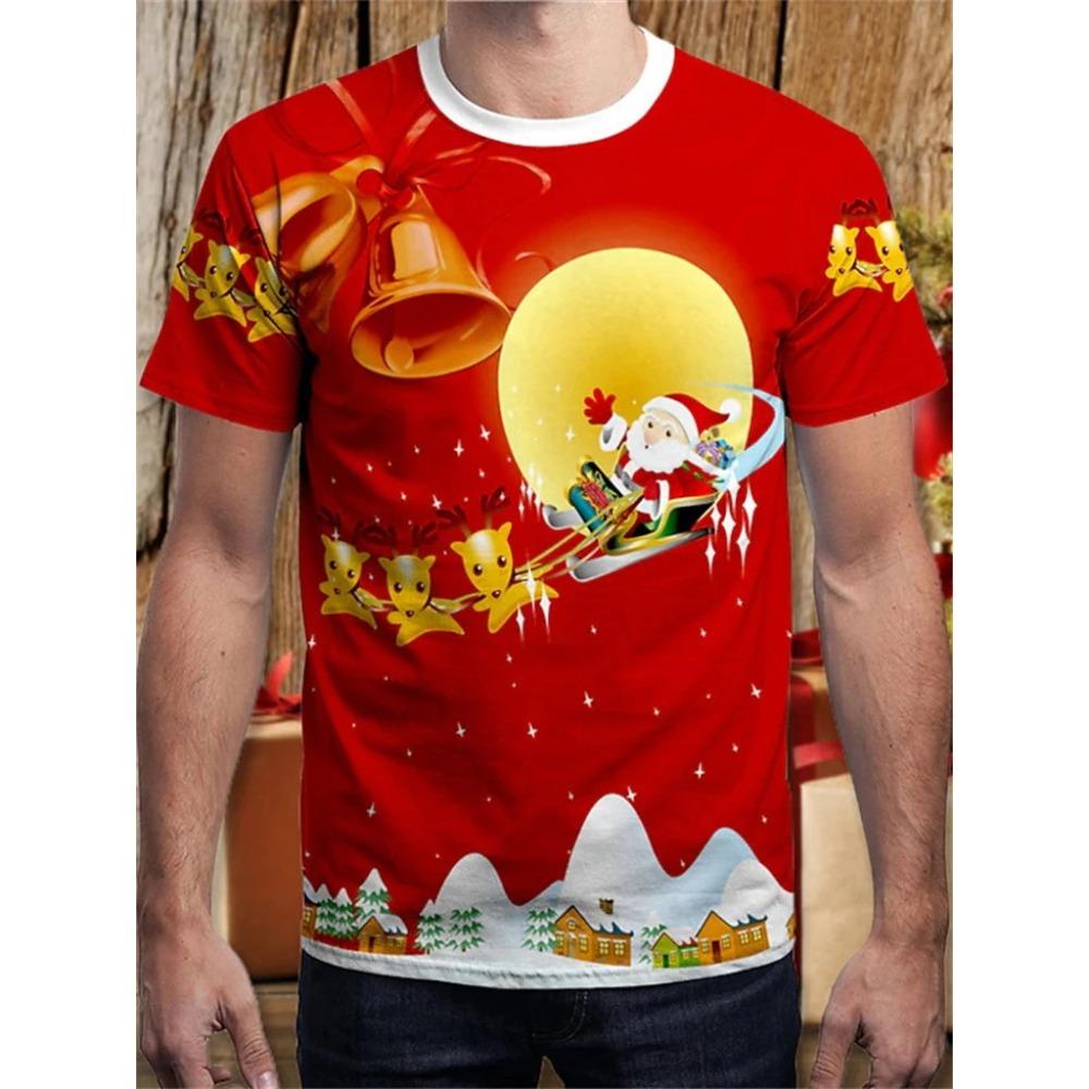 Christmas 3D Print T-Shirt Autumn Fashion Men s Short Sleeve Casual Loose Top 6XL
Christmas 3D Print T-Shirt Autumn Fashion Men s Short Sleeve Casual Loose Top 6XL
