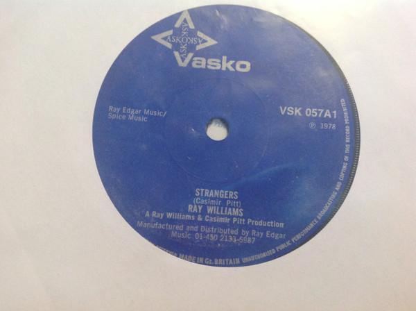 7inch Record RAY WILLIAMS Strangers VSK057 Vasko 1978 UK SoulFunk Used
7inch Record RAY WILLIAMS Strangers VSK057 Vasko 1978 UK SoulFunk Used