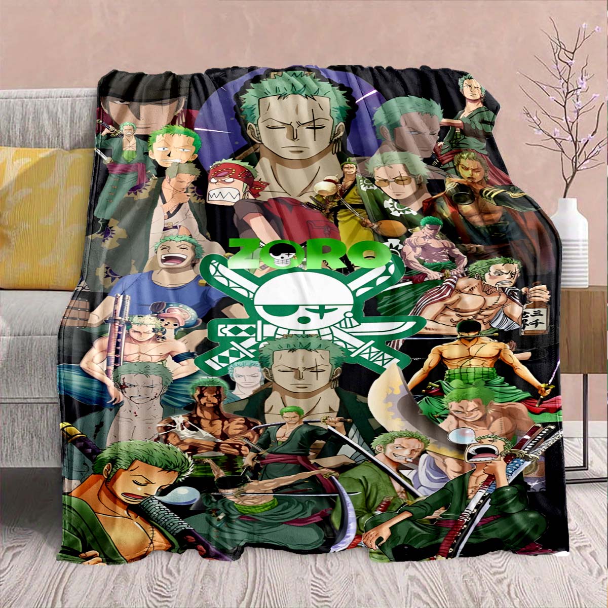 One Piece Anime Flannel Blanket - Soft Warm Perfect for Sofa, Bedding Camping Travel Office Home Decor -QJY 75x90cm
One Piece Anime Flannel Blanket - Soft Warm Perfect for Sofa, Bedding Camping Travel Office Home Decor -QJY 75x90cm