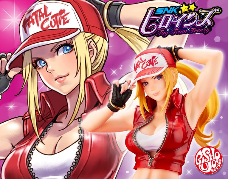 SNK Bishoujo SNK Heroines Tag Team Frenzy Терри Богард масштабная ПВХ окрашенная готовая фигурка 1/7 красный
SNK Bishoujo SNK Heroines Tag Team Frenzy Терри Богард масштабная ПВХ окрашенная готовая фигурка 1/7 красный