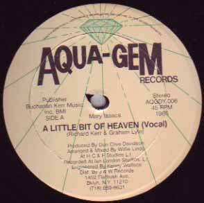 12inch Record MARY ISAACS - A Little Bit Of Heaven AQGDY006 Aqua-Gem Record 1985 US Reggae, Ska & Dub Used
12inch Record MARY ISAACS - A Little Bit Of Heaven AQGDY006 Aqua-Gem Record 1985 US Reggae, Ska & Dub Used