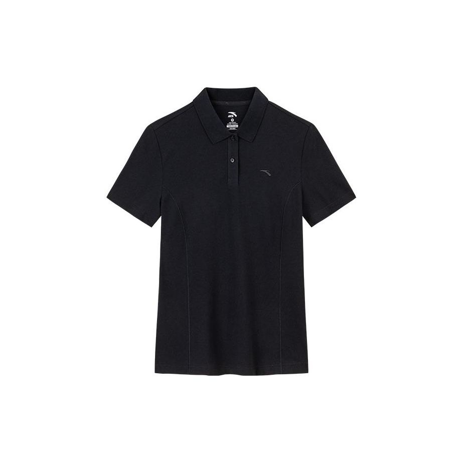 Anta Plain Moisture-Wicking Breathable Pullover Short Sleeve Polo Shirt Women tops Black 962427109-5 L
Anta Plain Moisture-Wicking Breathable Pullover Short Sleeve Polo Shirt Women tops Black 962427109-5 L