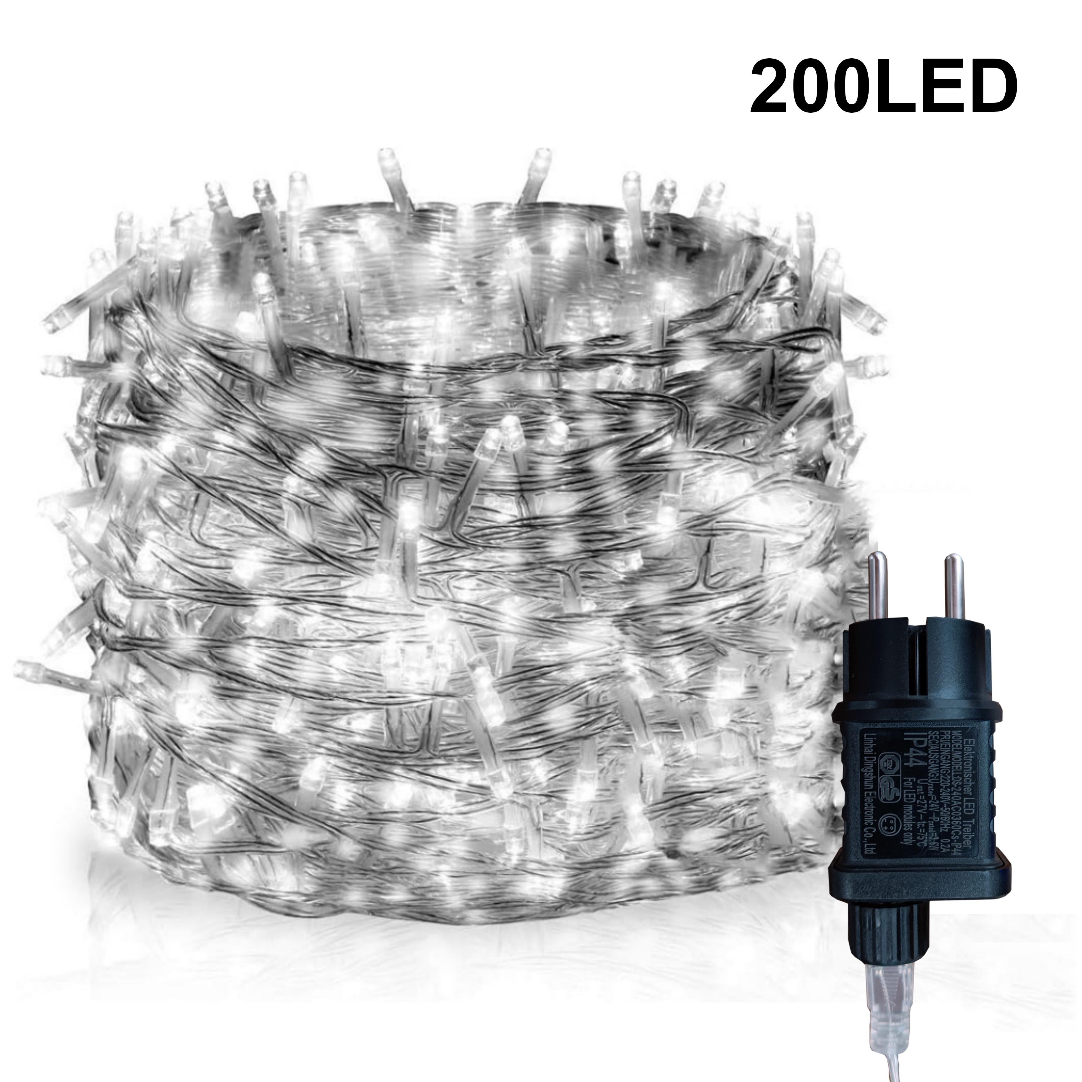 Рождественские гирлянды на 100/200/300 светодиодов для использования в помещении и на открытом воздухе, 8 режимов освещения со встроенными функциями таймера и памяти, водонепроницаемая гирлянда с разъемом 65Ft/200LED/8Mode белый
Рождественские гирлянды на 100/200/300 светодиодов для использования в помещении и на открытом воздухе, 8 режимов освещения со встроенными функциями таймера и памяти, водонепроницаемая гирлянда с разъемом 65Ft/200LED/8Mode белый