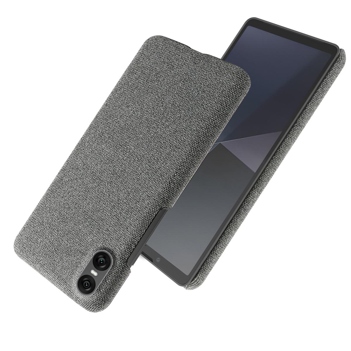 For Sony Xperia 10 VII Phone Case Cloth Texture Anti-Scratch Protective PC Back Cover Brown
For Sony Xperia 10 VII Phone Case Cloth Texture Anti-Scratch Protective PC Back Cover Brown