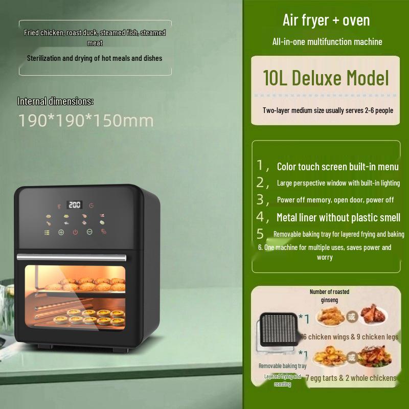 2025 Compact 3-in-1 Air Fryer, Microwave & Electric Oven
2025 Compact 3-in-1 Air Fryer, Microwave & Electric Oven