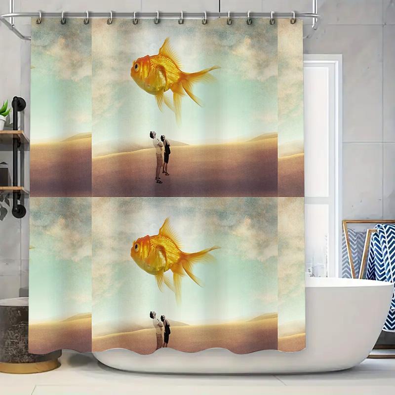 Coastal Wave Ocean Beach Shower Curtain Set Waterproof Seascapes Home Decor Artistic Print Bathroom Decor Modern Style W60H190(CM)-1 Pcs
Coastal Wave Ocean Beach Shower Curtain Set Waterproof Seascapes Home Decor Artistic Print Bathroom Decor Modern Style W60H190(CM)-1 Pcs