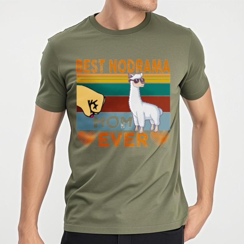 Breathable Tee Soft Unisex Round Neck tshirt Big size Best Nodrama Mom Ever Alpaca Design Stylish Women tops Quick Dry Shirt 4XL
Breathable Tee Soft Unisex Round Neck tshirt Big size Best Nodrama Mom Ever Alpaca Design Stylish Women tops Quick Dry Shirt 4XL