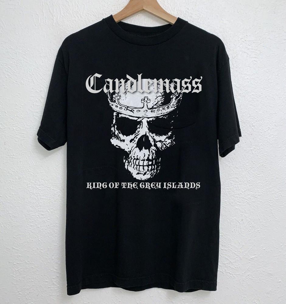 Candlemass - King Of The Grey Islands Short Sleeve Black All Size Shirt AG2283 Unisex T-Shirt L
Candlemass - King Of The Grey Islands Short Sleeve Black All Size Shirt AG2283 Unisex T-Shirt L