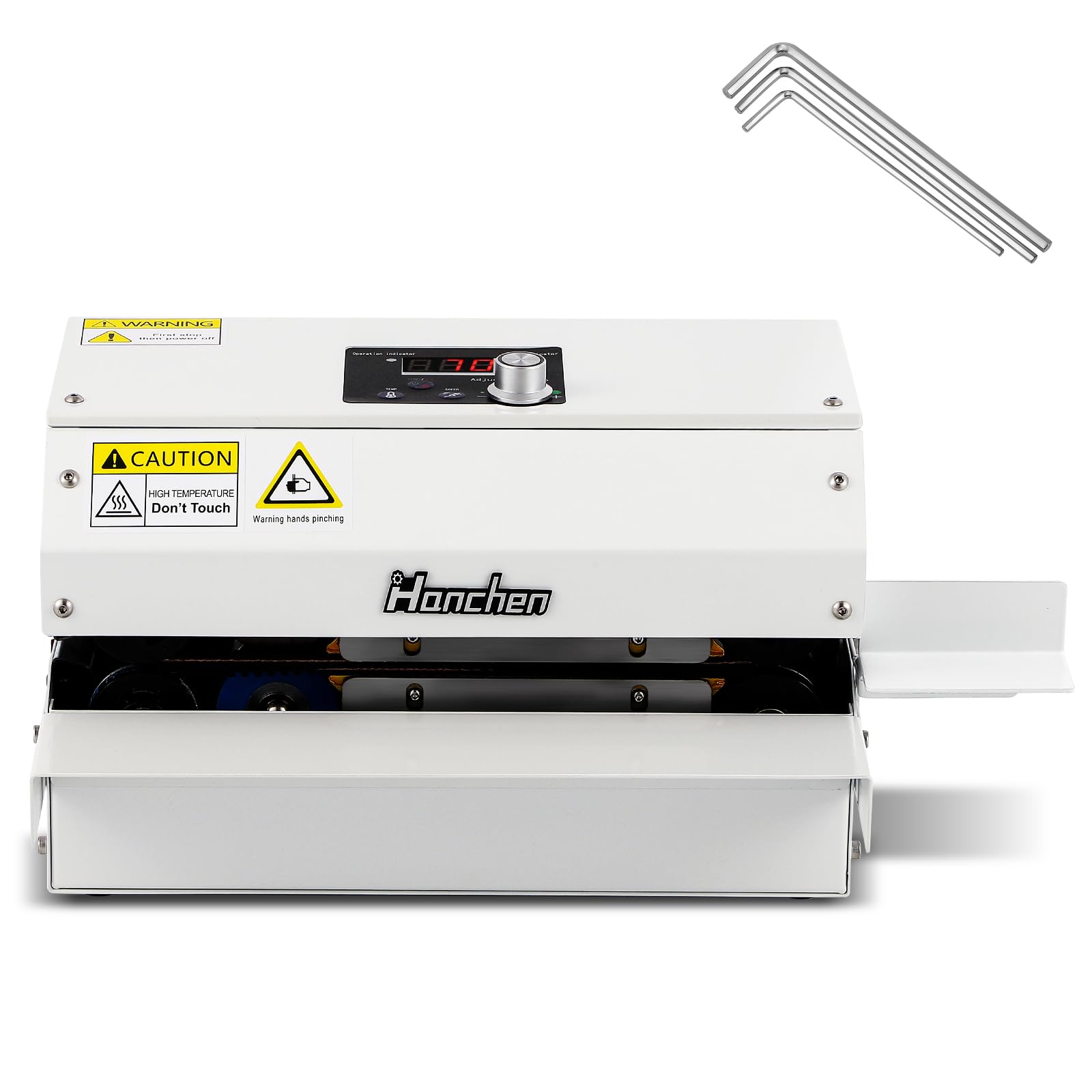 Hanchen Fully Automatic Sealer Commercial Automatic Roller Wrapping Maximum Seal Width Temperature Household Continuous Band Film Food Plastic Paper
Hanchen Fully Automatic Sealer Commercial Automatic Roller Wrapping Maximum Seal Width Temperature Household Continuous Band Film Food Plastic Paper
