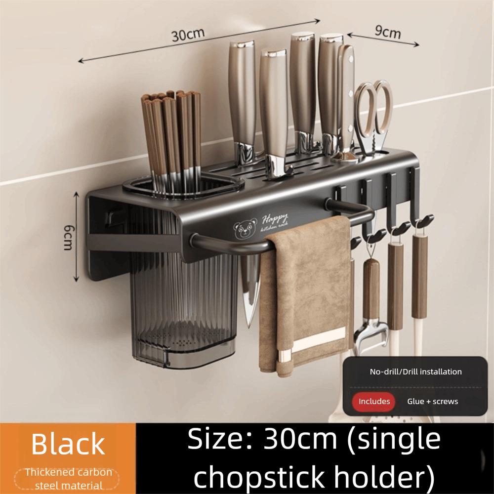 Carbon Steel Kitchen Storage Shelf Rust-Resistant Large Capacity Kitchen Cutlery Organizer Space Saving with Bracket Hook
Carbon Steel Kitchen Storage Shelf Rust-Resistant Large Capacity Kitchen Cutlery Organizer Space Saving with Bracket Hook