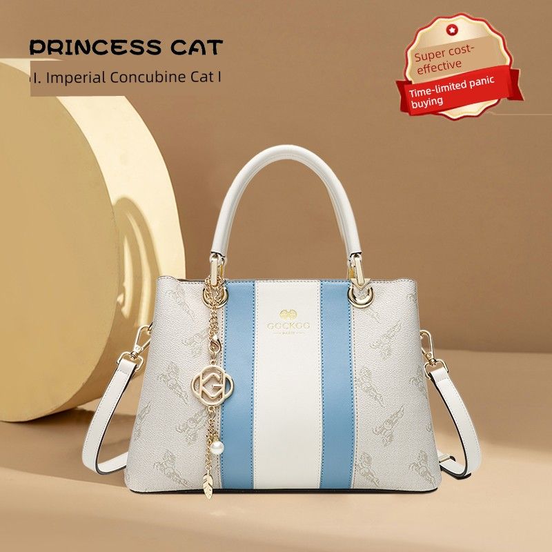 Light Luxury Elegant to Give Mom Birthday Gift Handbag Female 2025 New Arrival Large Capacity Shoulder Messenger Bag Commuter Bag B Elegance Blue-Accessible Luxury Elegant
Light Luxury Elegant to Give Mom Birthday Gift Handbag Female 2025 New Arrival Large Capacity Shoulder Messenger Bag Commuter Bag B Elegance Blue-Accessible Luxury Elegant