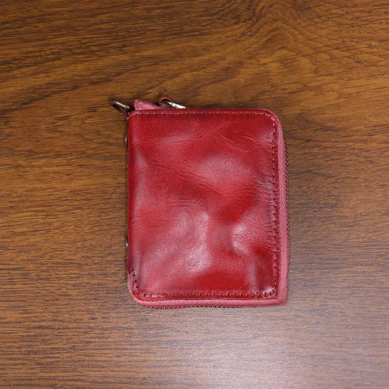 Vintage Handmade Men s Leather Short Wallet Simple Vertical Design Top Layer Cowhide Pleated 12X10X2 червоний
Vintage Handmade Men s Leather Short Wallet Simple Vertical Design Top Layer Cowhide Pleated 12X10X2 червоний
